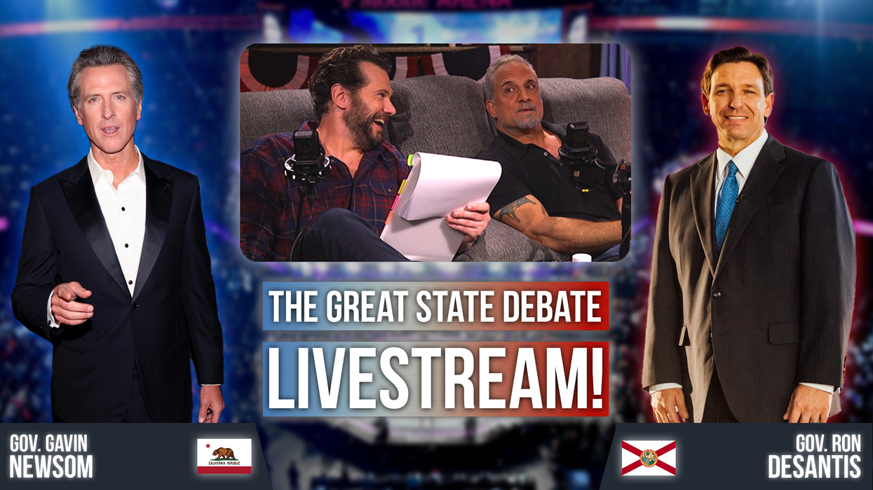 Watch LIVE: The Great State Debate Livestream between Ron DeSantis and Gavin Newsom