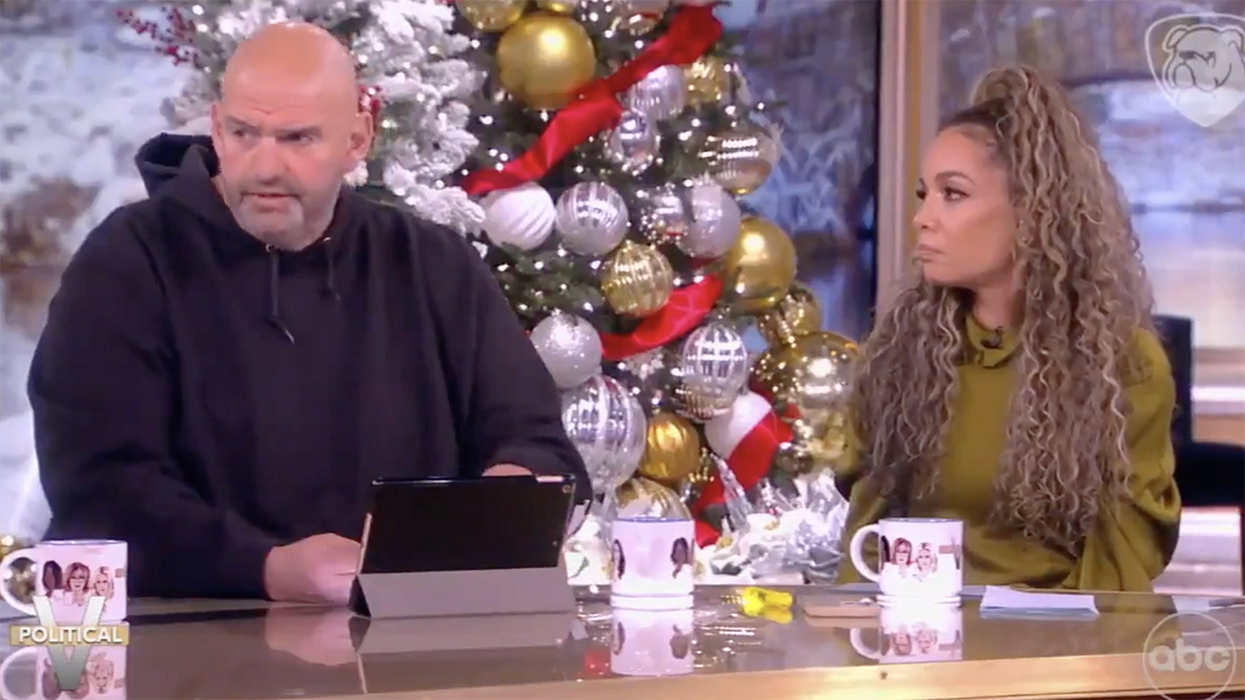 WATCH: John Fetterman Breaks Hearts On "The View" Dismissing George Santos For Democrat Colleague He Says Is WORSE