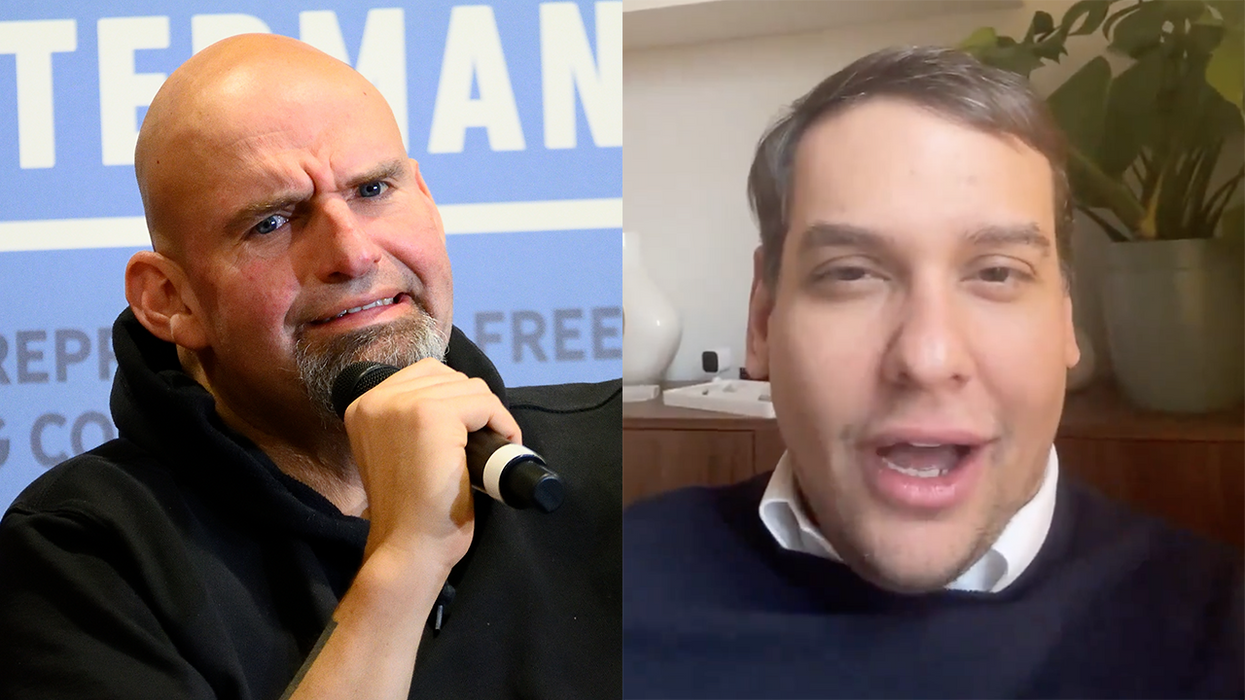 Watch: John Fetterman teams up with George Santos to hilariously take down a DEMOCRAT Senator