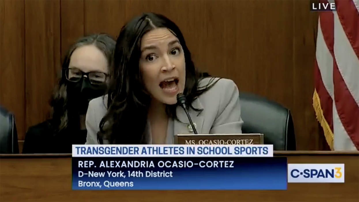 AOC: Girls Will Totally be Forced To Undergo "Genital Examinations" If Men Are Barred From Women's Sports (Watch)
