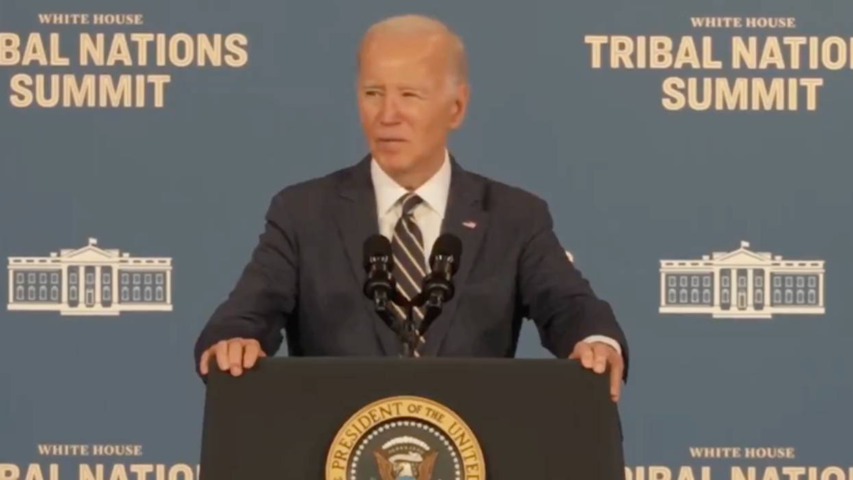 Watch: Joe Biden Talks "Beers Ears" At Tribal Summit. Beers Ears?
