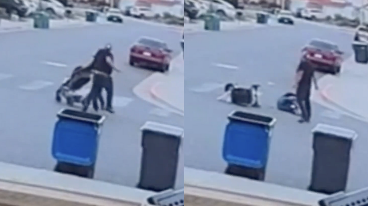 Video Captures Unprovoked Assault, Thug Sucker Punches Grandpa Pushing His Grandkid In A Stroller