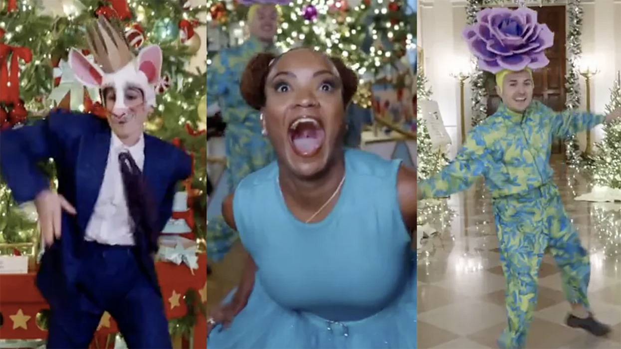 The dance troupe behind Jill Biden's creepy Christmas video? Turns out they're radical leftists who hate police, whiteness