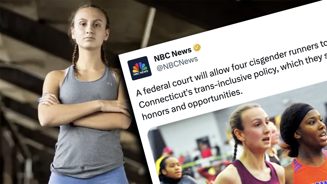 NBC News calls men "girls" and girls "cisgender" over lawsuit concerning trans-inclusive policy in high school sports