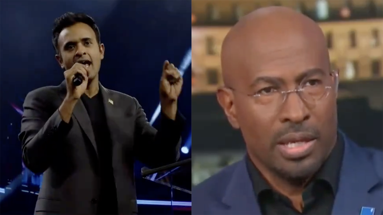 "Just shut the f*** up": Vivek Ramaswamy goes BEAST MODE on CNN stooge Van Jones