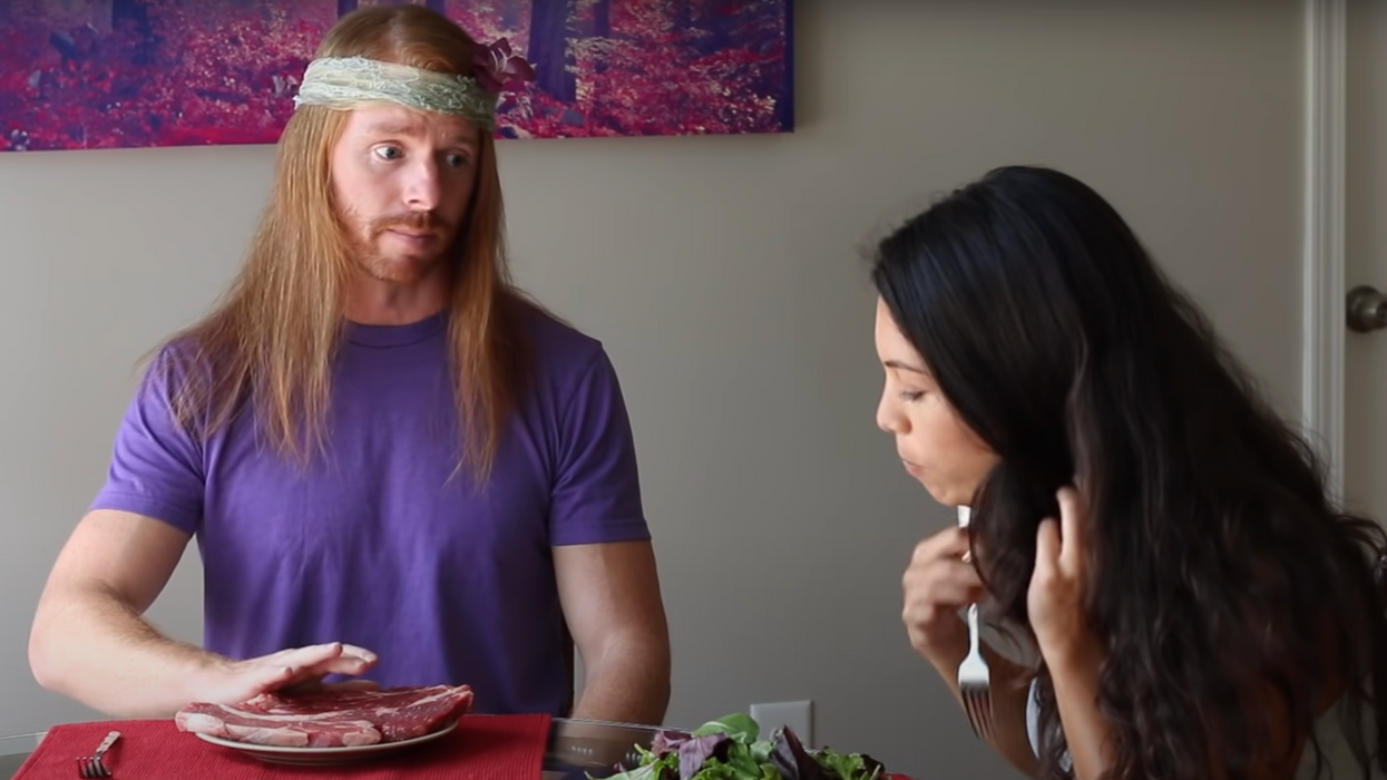 Hilarious! If Meat-Eaters Acted like Pompous Vegans