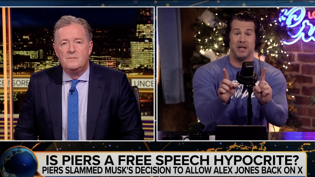 Watch: Steven Crowder Battles Piers Morgan Over Free Speech, Alex Jones In This UNCUT Interview