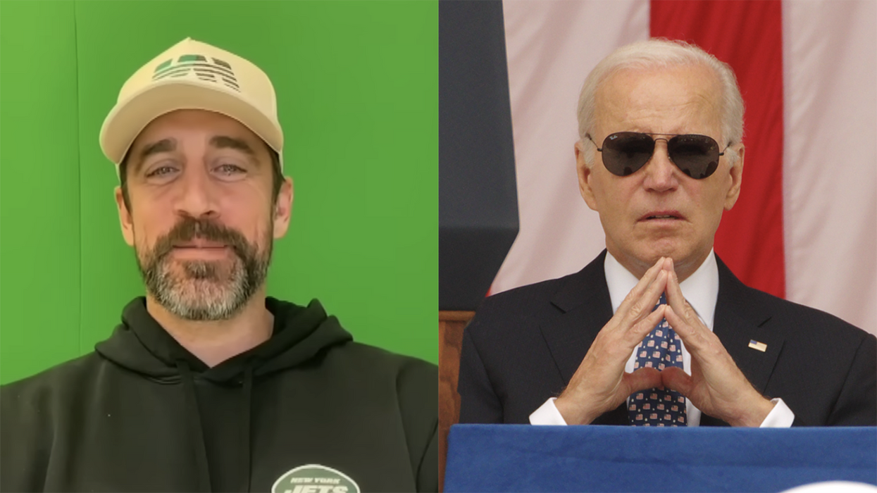 Watch: Aaron Rodgers WRECKS Joe Biden with hilarious nickname inspired by classic 80s movie