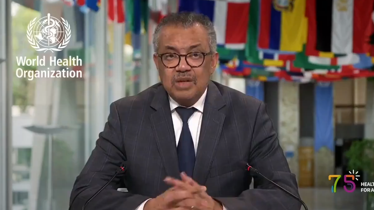 Watch: Globalist World Health Org Head Declares War On FOOD, Farming To Fight "Climate Change"