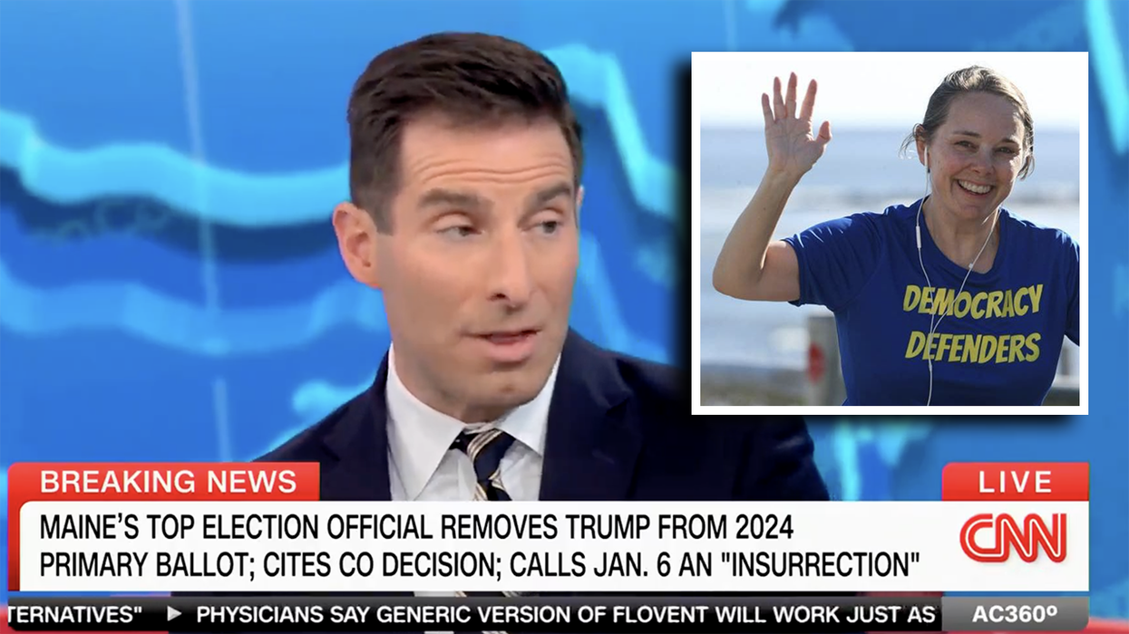 Even CNN is calling bullsh*t on Maine SOS removing Trump from the ballot: "She based her ruling on YouTube clips"