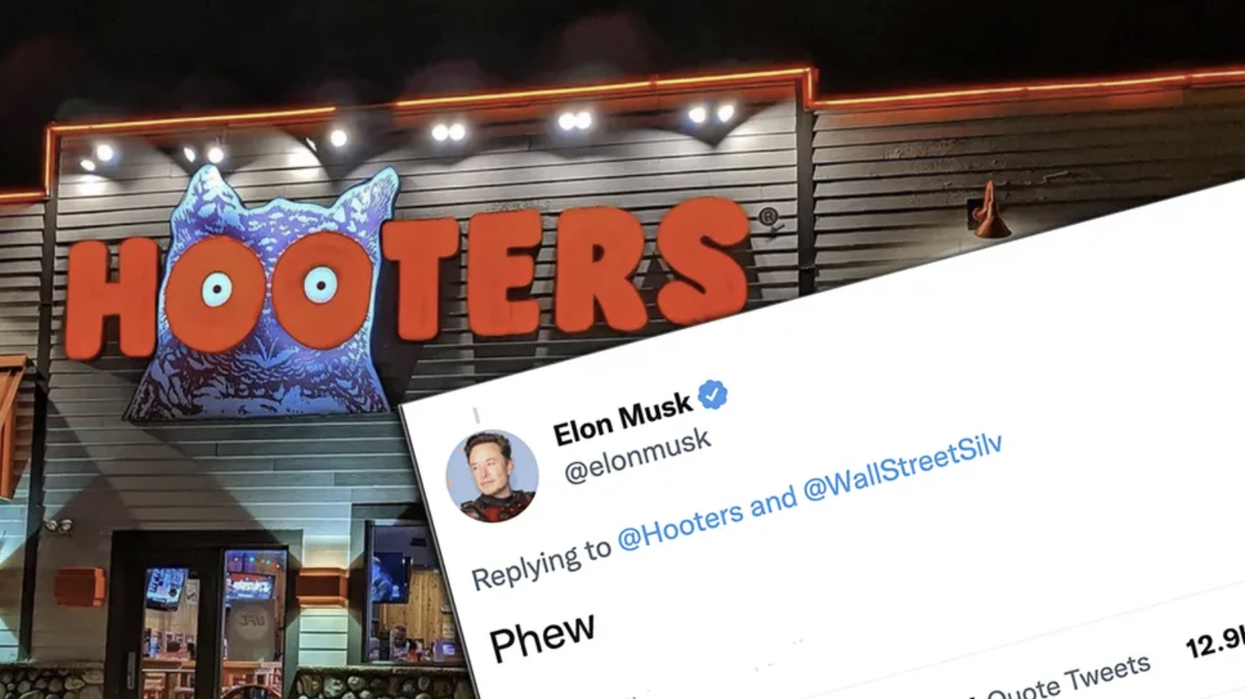 Hooters enlists Elon Musk to fight fake news and inform Twitter users millennials do in fact still love boobs