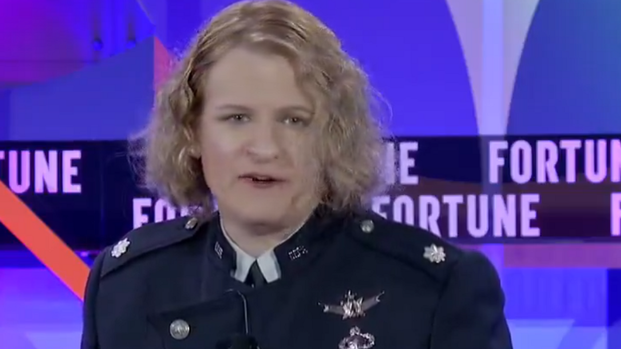 Watch: Biden Admin Space Force Lt. Colonel Claims Inclusion Is Totally A "National Security Imperative"