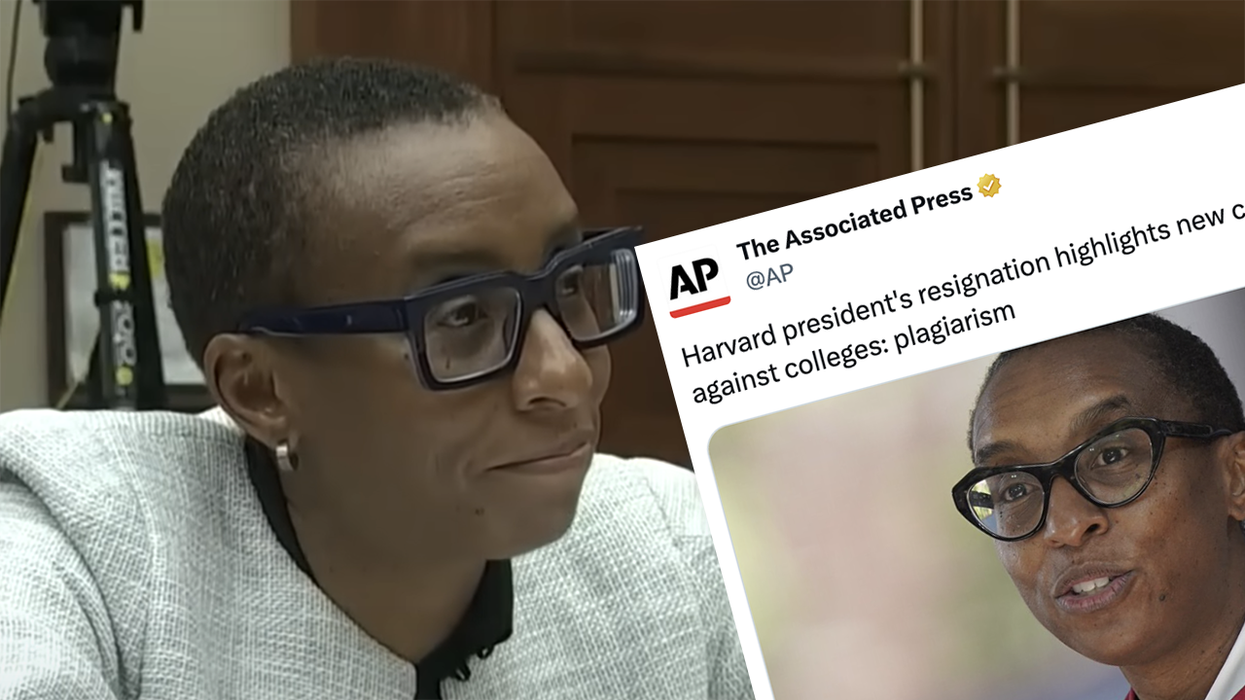 AP identifies the real villain in Claudine Gay's resignation: it's conservatives weaponizing her plagiarism against her