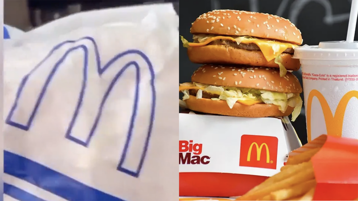 Watch: Woman has bizarre meltdown over McDonald's wrapper she claims supports Israel