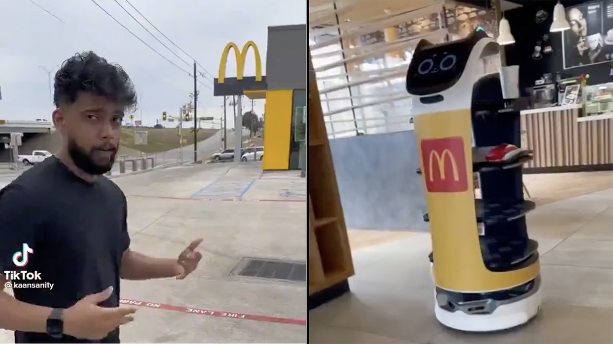 Viral video shows fully automated McDonalds, a glimpse of the future the Left wants with their minimum wage hikes