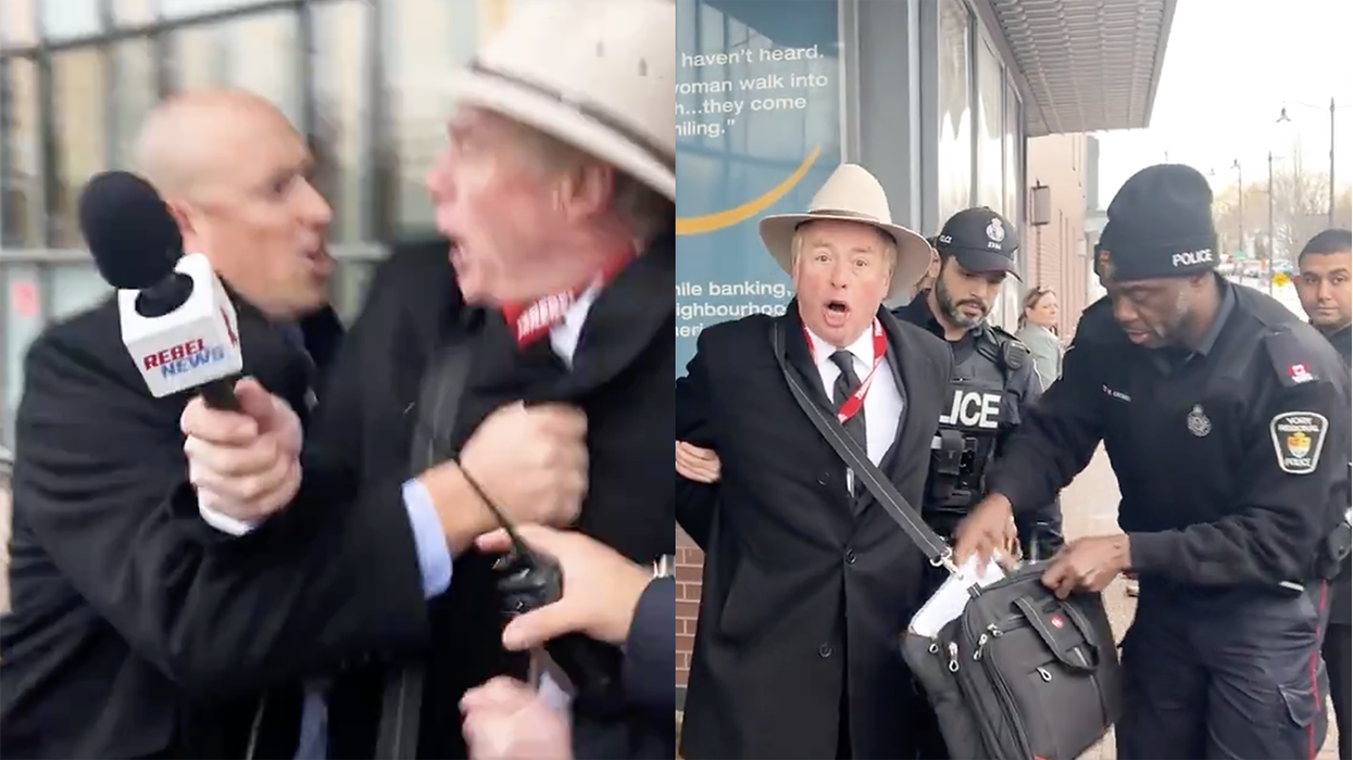 Watch: Apparently Justin Trudeau's Canada arrests reporters for daring to ask government officials questions now