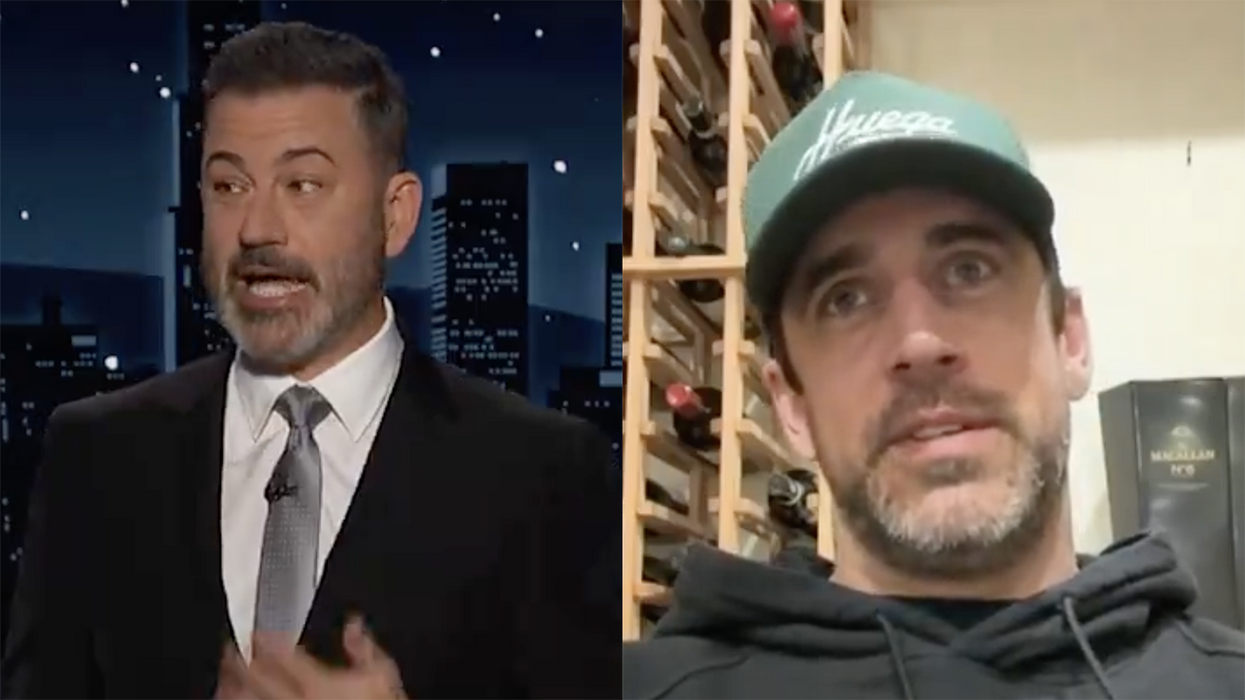 Late-night "comedian" Jimmy Kimmel launches seven-minute rant against Aaron Rodgers, who promises a response today