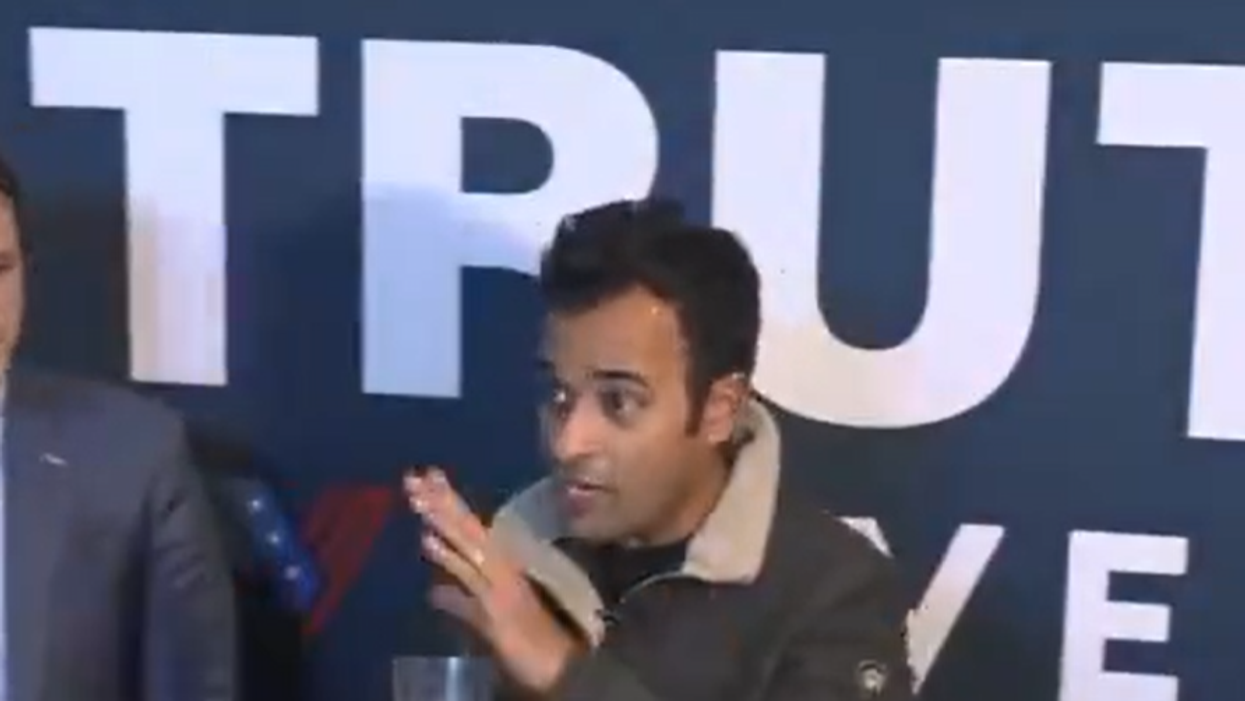 Watch: Vivek Continues Domination Of Media, Leaves Them Speechless With A Few Questions Of His Own