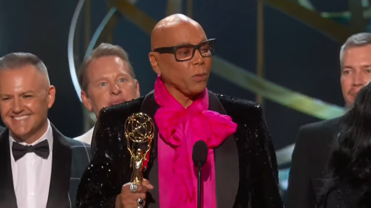 Watch: Of Course, RuPaul Uses His Emmy Speech To Defend Indoctrinating Kids With Drag Queens