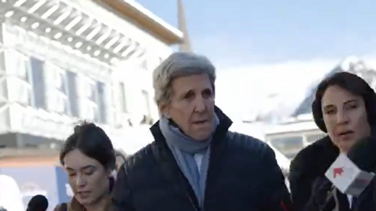 John Kerry Snaps At Reporter When Confronted About HIS Carbon Footprint In Davos: “That's a stupid question!”