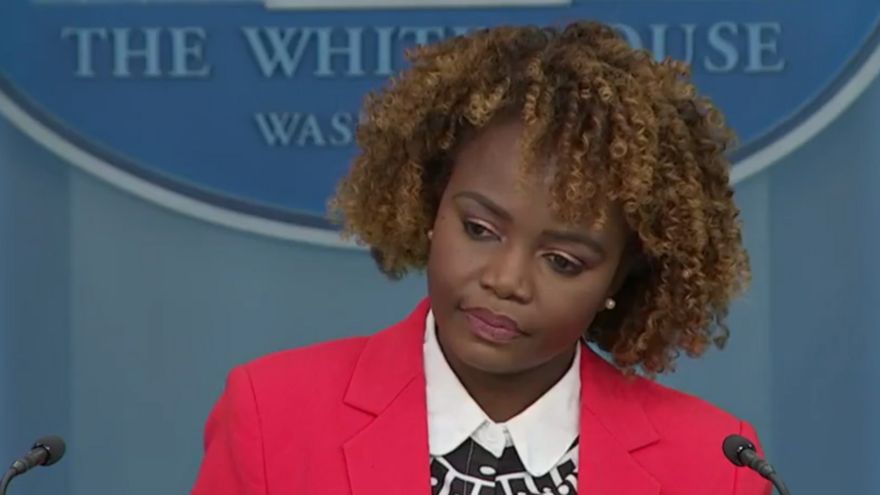 Watch: Karine Jean-Pierre Keeps Repeating Such An Insane Lie About The Border That Even WaPo Is Calling It Out