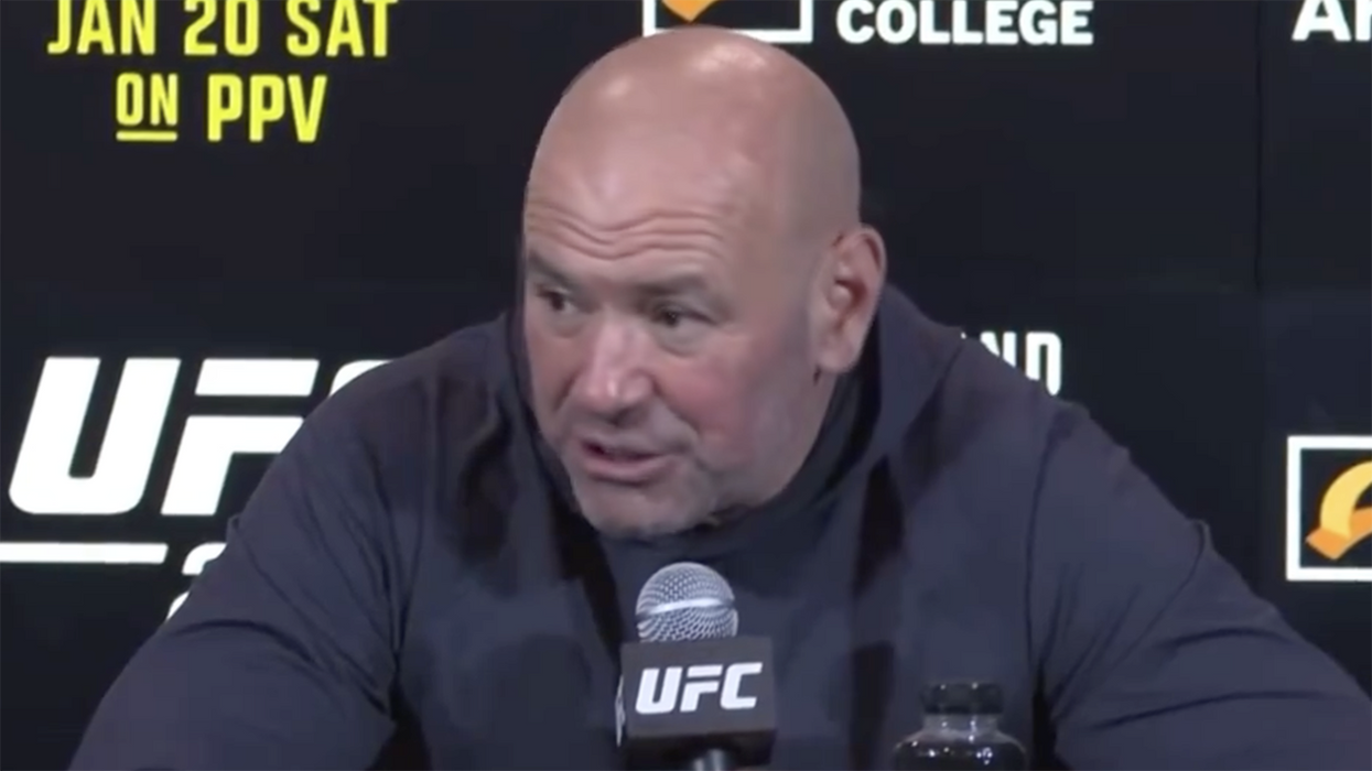 Dana White leaves reporter speechless with powerful, patriotic defense of free speech: "I guess I'll move on"