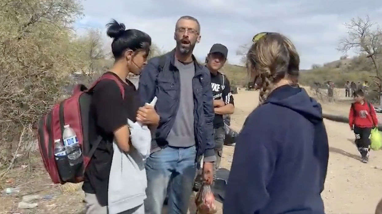 Illegal migrant, who sounds Middle Eastern, threatens American reporter: "Soon you’re gonna know who I am"