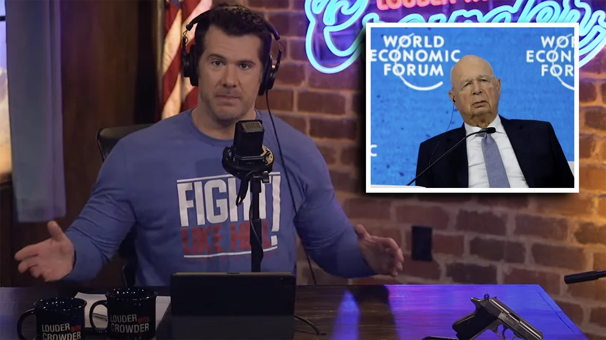 Crowder GOES OFF on globalist conference:  "Everything about the WEF is anti-human"