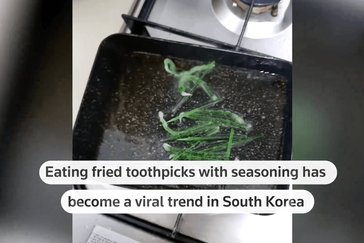 South Korea is BEGGING people: Stop eating fried toothpicks for TikTok content
