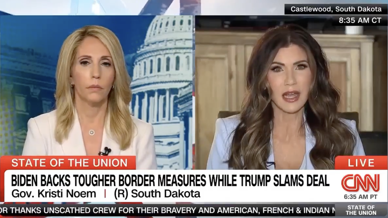 Kristi Noem, potential Trump VP, SLAYS CNN's feeble attempts to shill for Biden's border bill: "What has he done?"