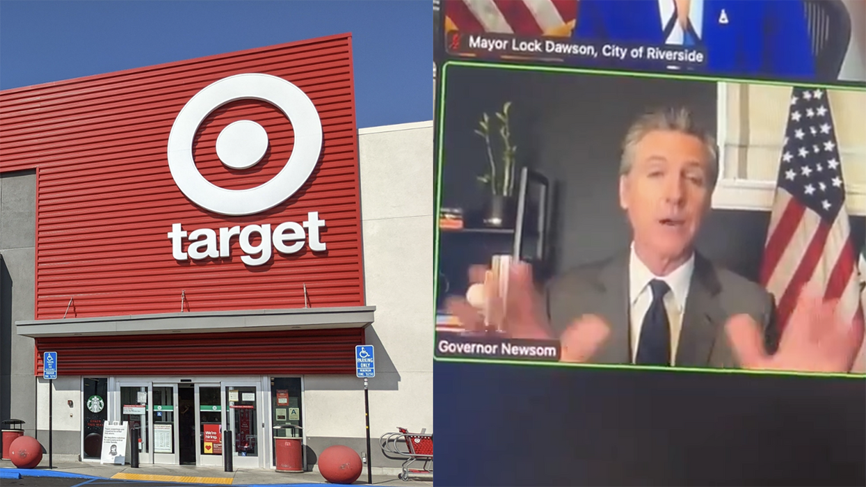 Watch: Gavin Newsom asks to speak to a manager when Target employee blames "the governor" for shoplifting, thinks he's the hero