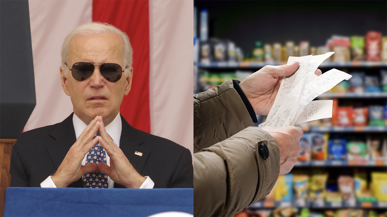 Joe Biden has a new scapegoat for your skyrocketing groceries prices and, no, it's not admitting he's the problem