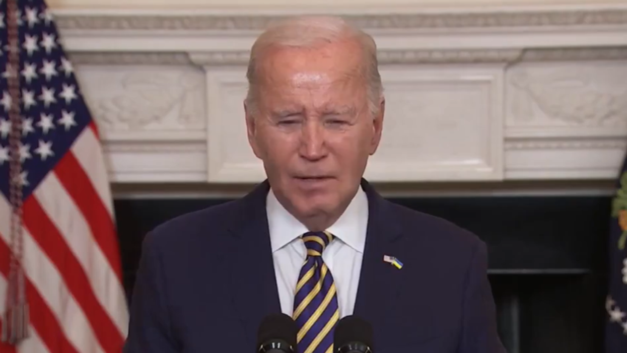 Watch: Elderly man's brain freezes up, needs a reporter to remind him what Hamas is