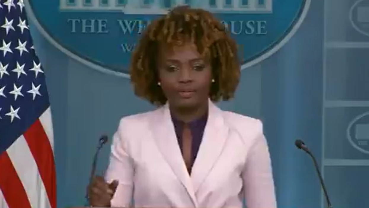 "How is that a rabbit hole?": Doocy and KJP clash over whether or not Joe Biden's brain still works