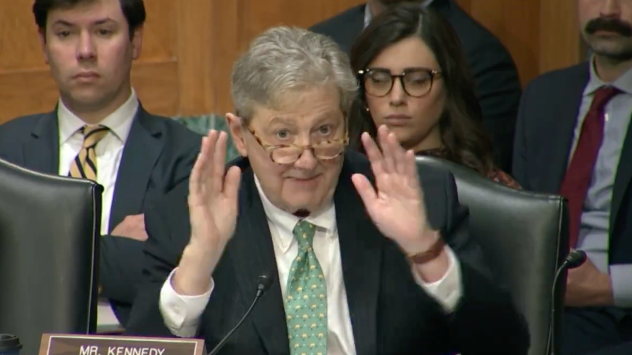 Watch Sen. John Kennedy blast Bidenomics as only he can: "Like trying to defend a fungal infection"