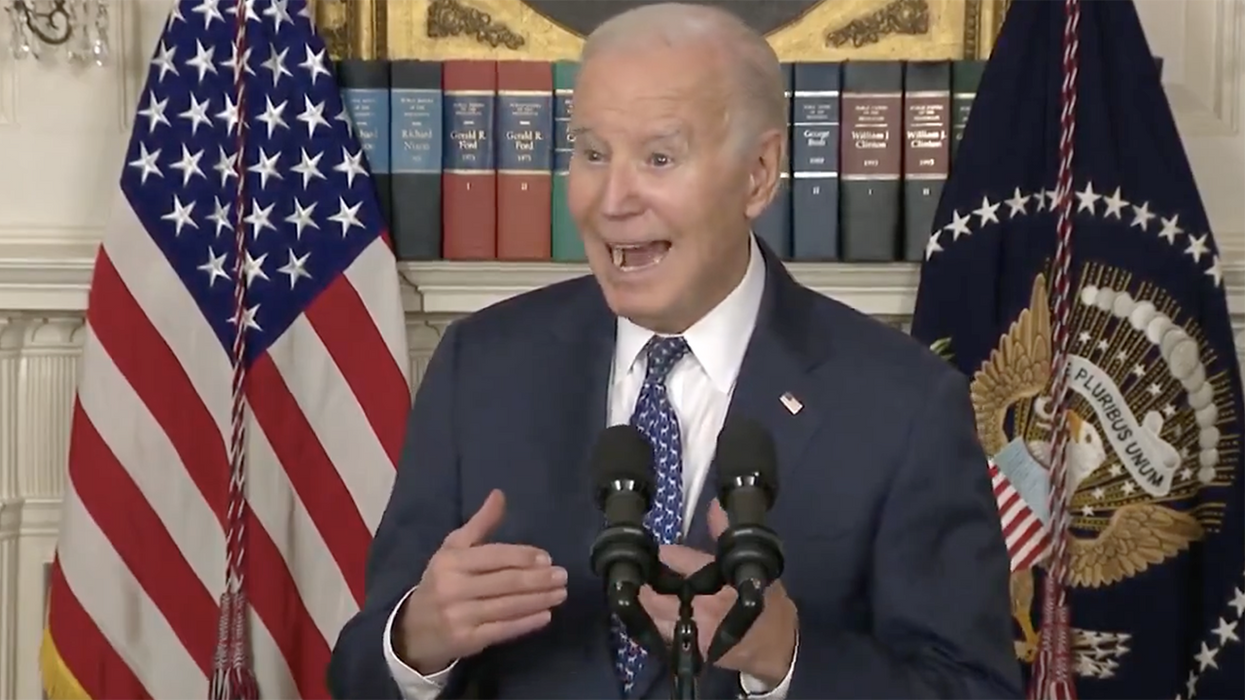 Watch: Joe Biden effectively ends his reelection campaign yesterday, even if the senile old coot didn't realize he did it