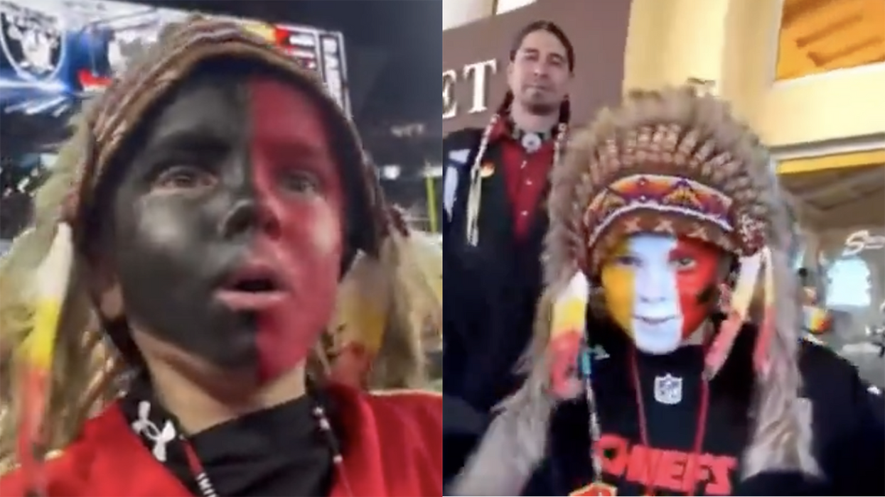 Watch: Lil' Chiefs fan cyberbullied by woke reporter gets last laugh at Super Bowl, while reporter catches a lawsuit