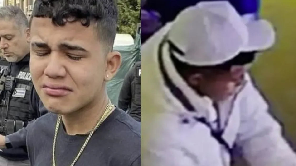 Illegal migrant cries after arrest...  though not so much when he shot a tourist in Times Square