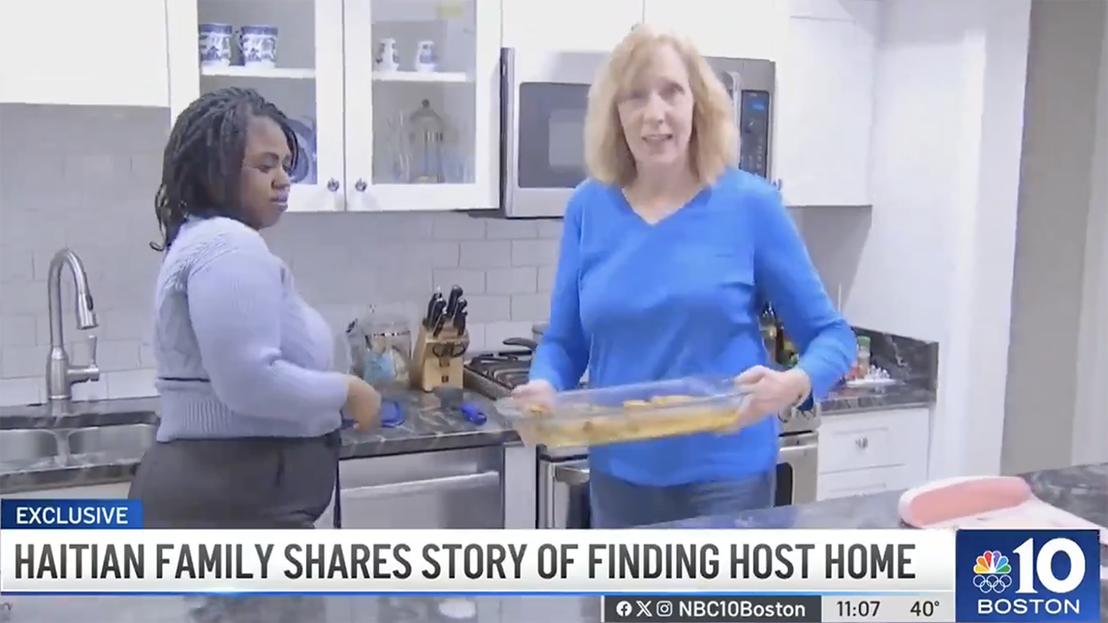 Watch: AWFL woke woman lets illegal migrants live with her, automatically turns them into her slaves