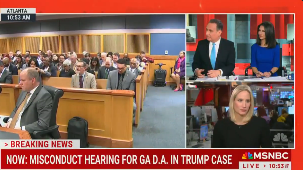“This is epic": MSNBC legal analyst declares Fani Willis's case against Trump is “game over”