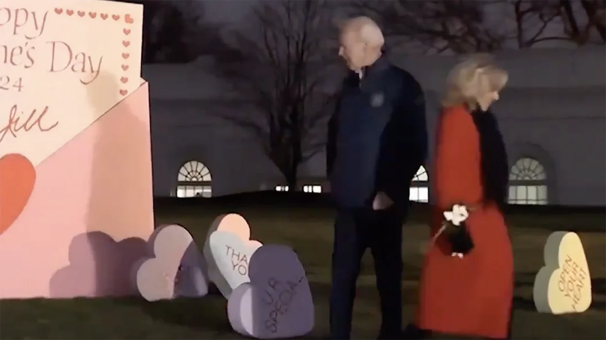 Watch: Joe Biden wanders around outside confused AGAIN, forgets he took a photo with his caregiver Jill
