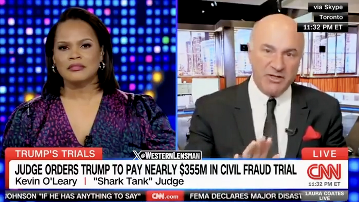 Watch: "Shark Tank" star explains how horrible Trump "fraud" decision is slow enough for even CNN to understand