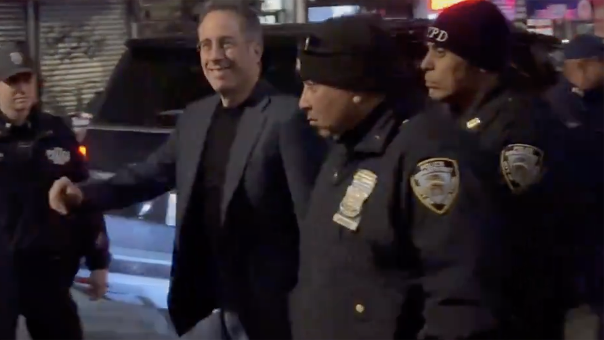 Watch: Pro-Hamas supporters charge Jerry Seinfeld with genocide, and he handles it perfectly