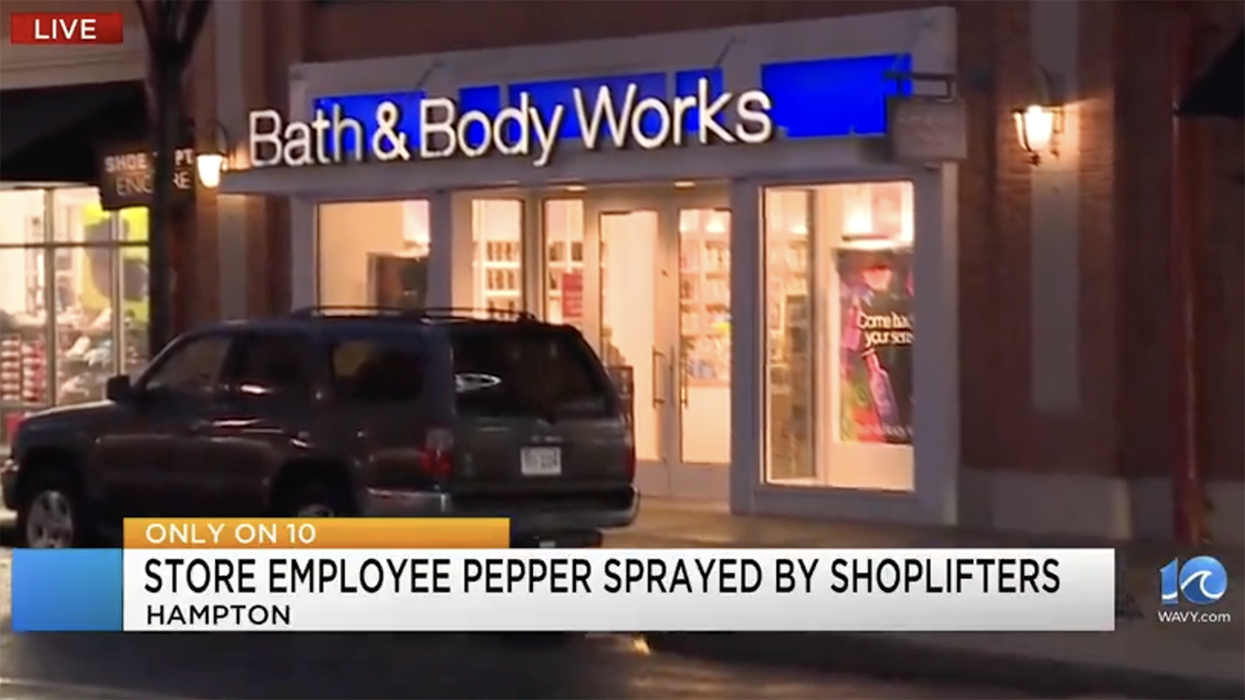 Watch: Bath & Body Works employee gets pepper sprayed confronting shoplifters, so of course SHE gets fired