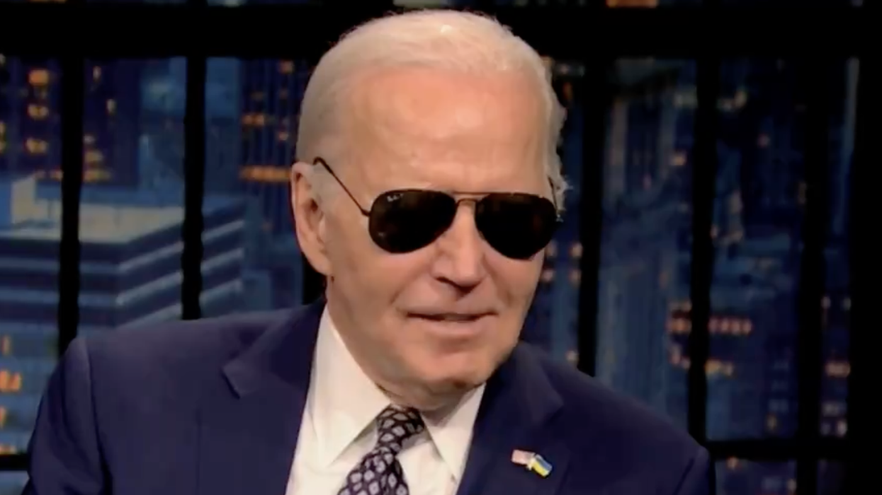 Ratings are out for Joe Biden getting a tongue bath from Seth Meyers, and they stink