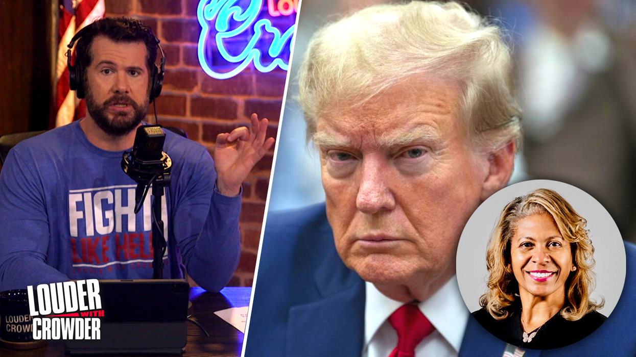 "The Democrats are completely terrified": Crowder explodes on latest leftist attempt to remove Trump from the ballot