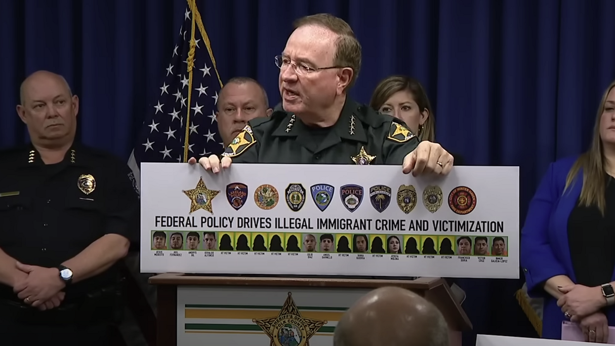 "We’re being victimized:" Sheriff EXPLODES after human trafficking investigation reveals illegals given free flights by Biden Admin