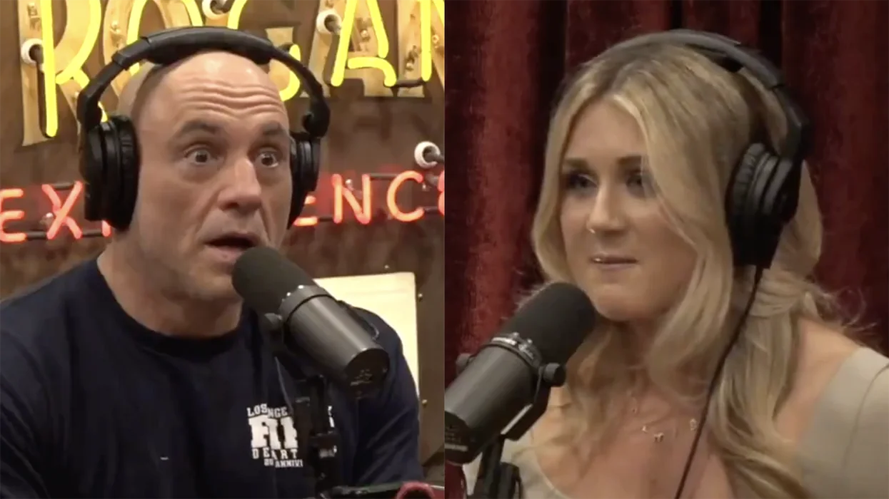 Joe Rogan's reaction is all of us when hearing what the NCAA forced women to go through to appease trans Lia Thomas