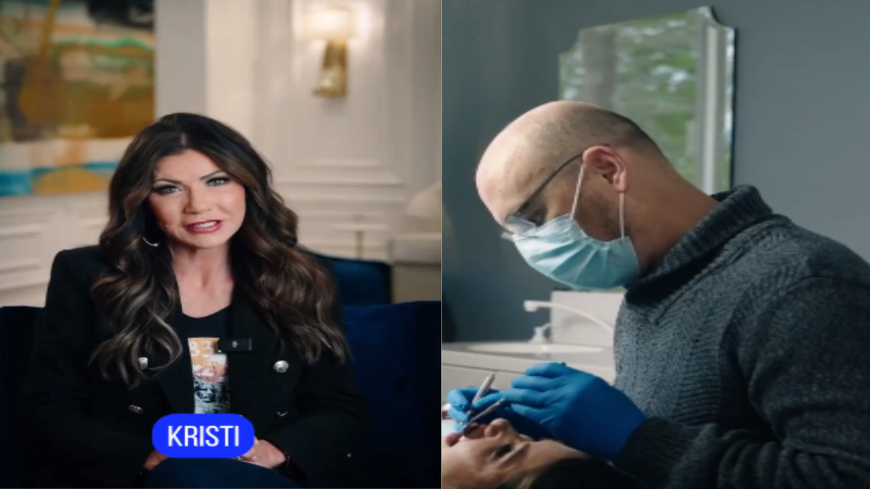 South Dakota Governor Filmed An Infomercial For Her Dentist In Texas And The Internet Is Confused