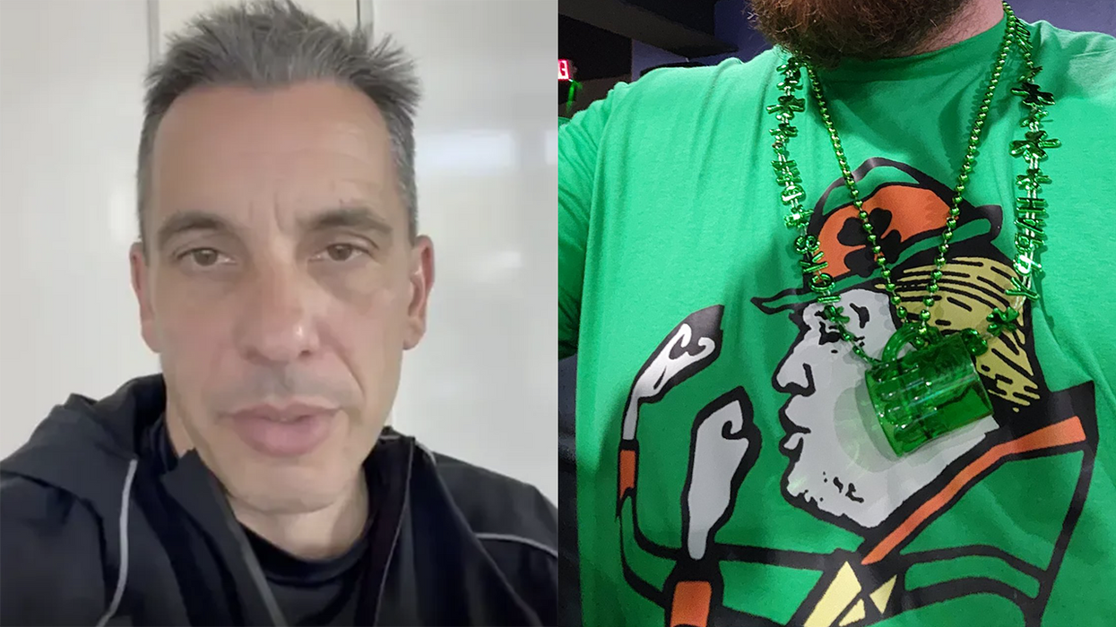 Watch: Sebastian Maniscalco uses St. Patrick's Day "outrage" to destroy cancel culture in under ninety seconds